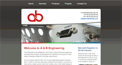 Desktop Screenshot of ab-engineering.co.uk